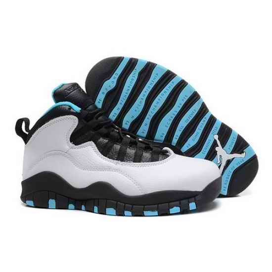 Air Jordan 10 Shoes 2014 Mens White Black Jade